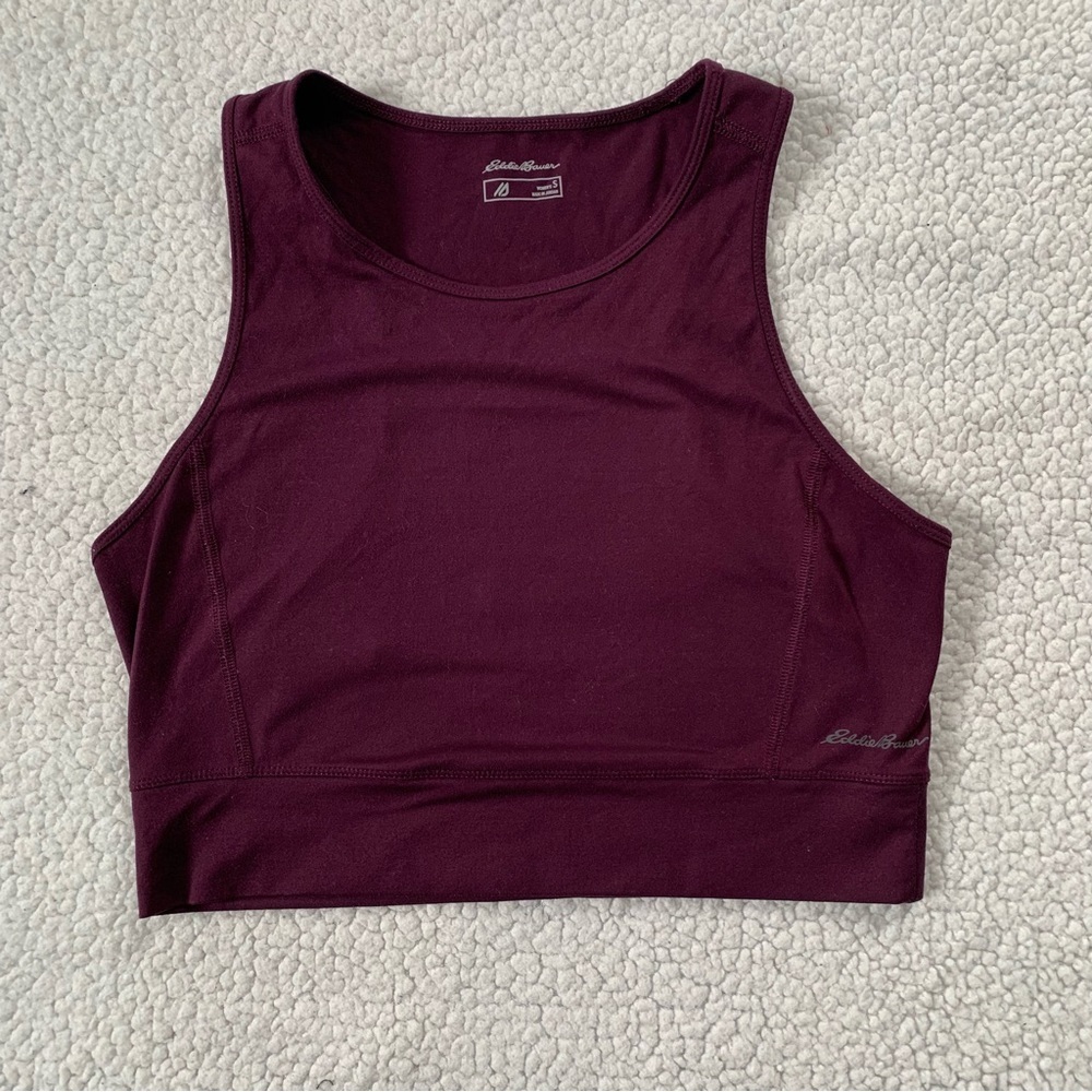 Eddie Bauer Sports Cropped Tank Top